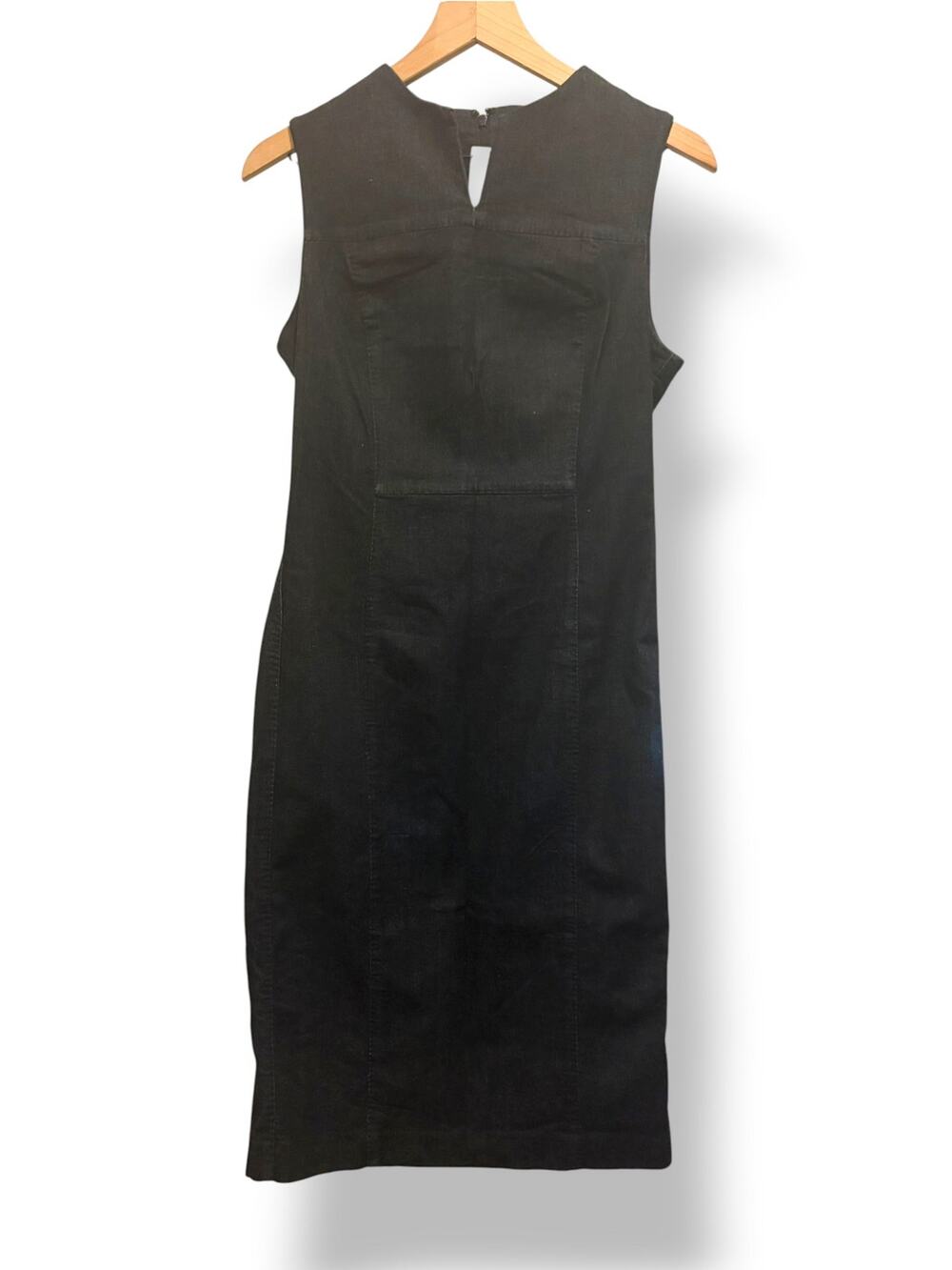 Banana Republic Denim Bodycon Sheath Dress 4P Dark Wash NWT Workwear